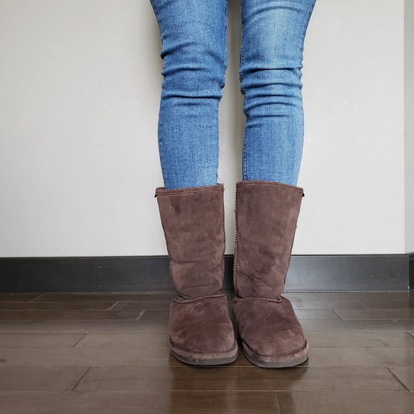 Bearspaw Brown Warm Boots - Picture 3 of 6
